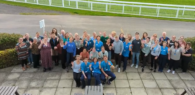 Group picture of the East Lothian Rehabilitation Service Team