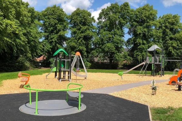 Accessible and inclusive roundabout, Neilson Park Haddington