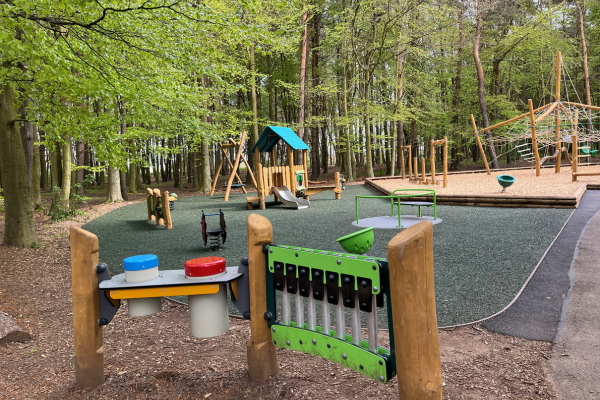 Accessible and inclusive sensory play, Yellowcraig
