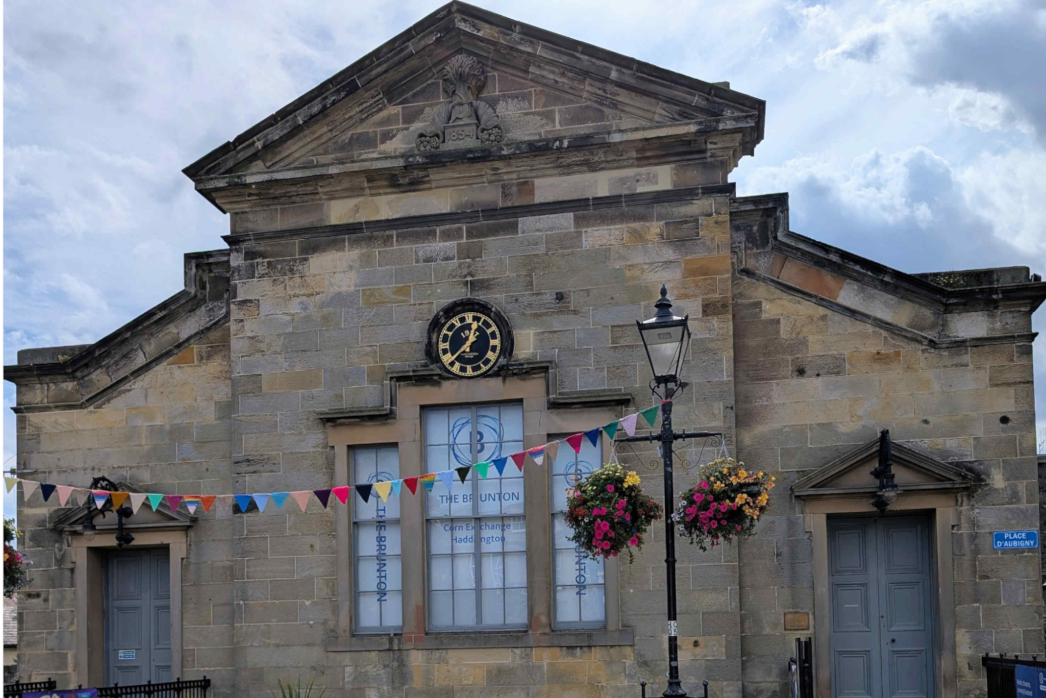 Corn Exchange Haddington, outside
