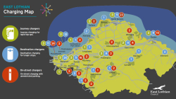 Map of all ELC-operated charging devices
