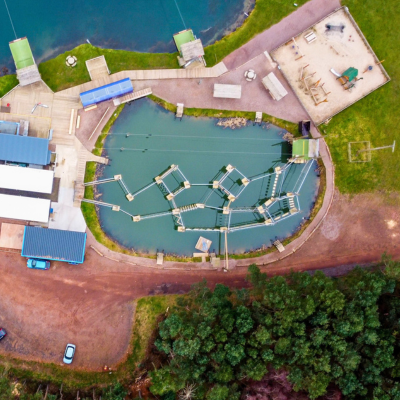 Foxlake aerial view