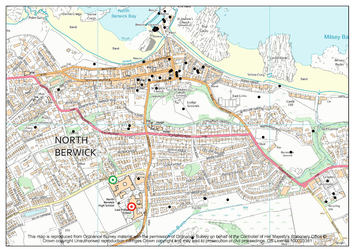 North Berwick area