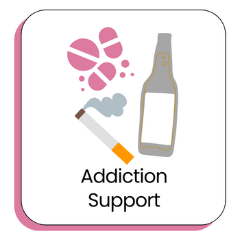 addiction support icon