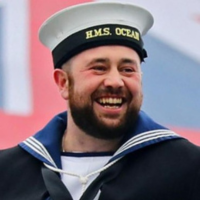 Brian Cunningham in naval uniform
