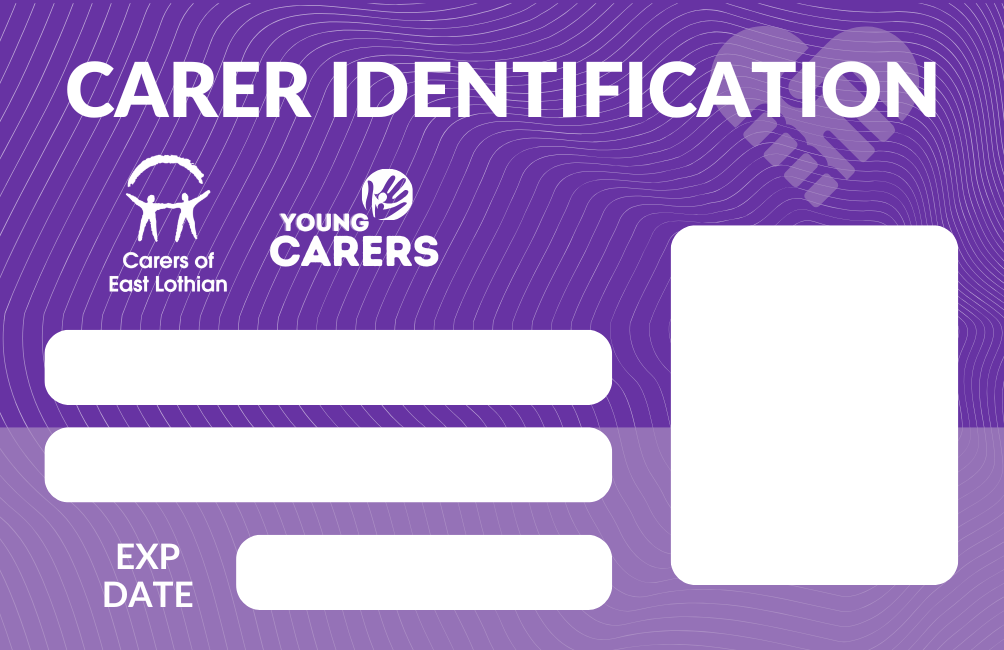 Design of the front of the Carer ID 