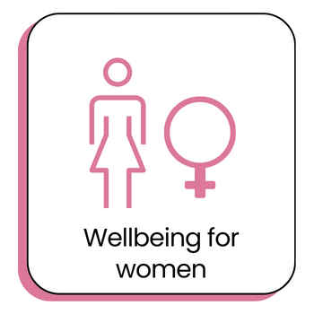Wellbeing for women icon